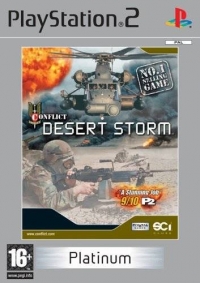 Conflict: Desert Storm - Platinum [UK] Box Art