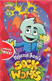 Pajama Sam's Sock Works Box Art