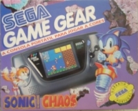 Sega Game Gear - Sonic Chaos Box Art