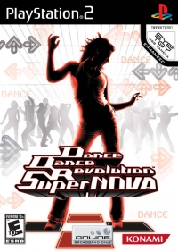 Dance Dance Revolution SuperNOVA Box Art