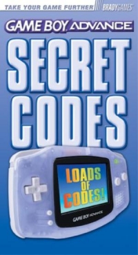 Game Boy Advance Secret Codes Box Art