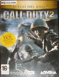 Call of Duty 2: Juego del Año Box Art