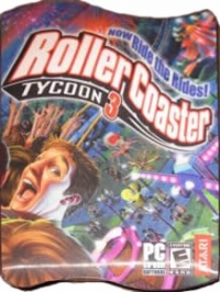 RollerCoaster Tycoon 3 (wave box, lenticular) Box Art