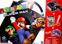 Nintendo GameCube DOL-101 - Mario Party 7 Super Pak Box Art