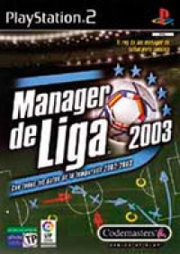 Manager de Liga 2003 Box Art