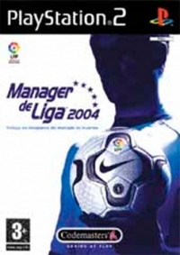 Manager de Liga 2004 Box Art