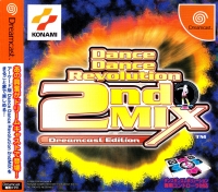 Dance Dance Revolution 2nd Mix: Dreamcast Edtion Box Art