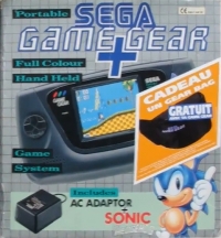 Sega Game Gear + Sonic the Hedgehog (Cadeau) Box Art