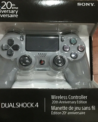 Sony DualShock 4 Wireless Controller CUH-ZCT1U - 20th Anniversary Edition [CA] Box Art