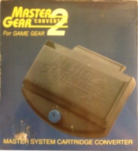 Master Gear Converter 2 for Game Gear (blue box) Box Art