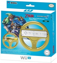 Hori Wii U Wheel Attachment - Mario Kart 8 (Link) Box Art