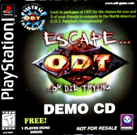 O.D.T.: Escape... Or Die Trying Demo CD Box Art