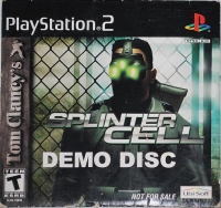 Tom Clancy's Splinter Cell Demo Disc Box Art