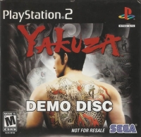 Yakuza Demo Disc Box Art