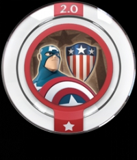 Sentinel of Liberty - Disney Infinity 2.0 Power Disc [NA] Box Art