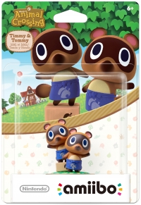 Animal Crossing - Timmy & Tommy Box Art