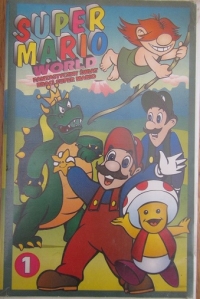 Super Mario World: Fantastyczny Świat Braci Super Mario 1 (VHS) Box Art