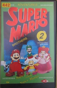 Adventures of Super Mario Brothers, The: Przygody Braci Super Mario (VHS) Box Art