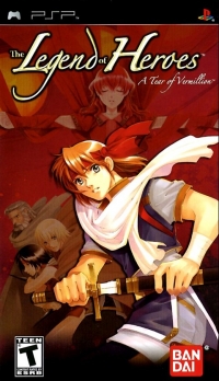 Legend of Heroes, The: A Tear of Vermillion Box Art