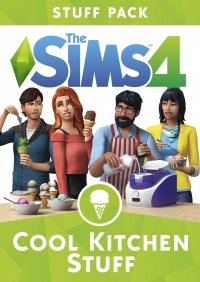 Sims 4, The: Cool Kitchen Stuff Box Art