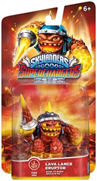 Skylanders SuperChargers - Lava Lance Eruptor Box Art