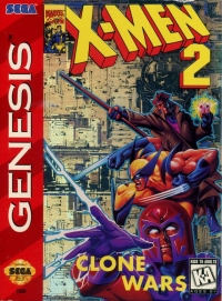 X-Men 2: Clone Wars Box Art