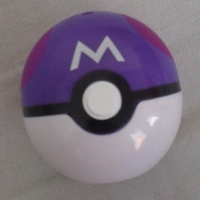 Pokémon - plastic Master Ball with stickers Box Art