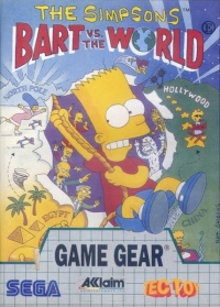 Simpsons, The: Bart vs the World Box Art