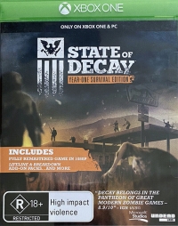 State of Decay - Year-One Survival Edition Box Art