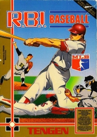 R.B.I. Baseball (black cartridge) Box Art