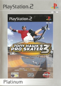 Tony Hawk's Pro Skater 3 - Platinum Box Art