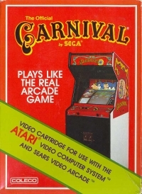 Carnival (text above joystick) Box Art