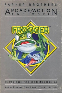 Frogger (cartridge) Box Art