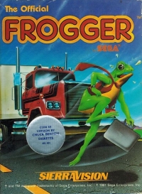 Frogger (disk) Box Art