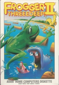 Frogger II: Threeedeep! [US] Box Art