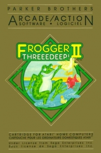Frogger II: Threeedeep! [CA] Box Art