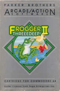 Frogger II: Threeedeep! Box Art
