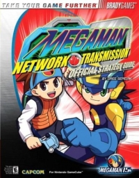 Mega Man Network Transmission Official Strategy Guide Box Art