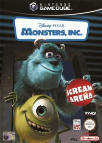 Monsters, Inc. Scream Arena Box Art