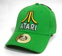 Atari Green Embroidered Hat Box Art