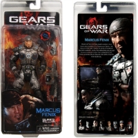 Marcus Fenix Gears of War Action Figure Box Art