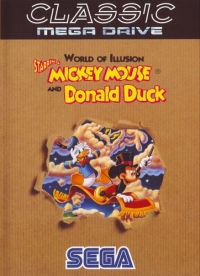 World of Illusion Starring Mickey Mouse and Donald Duck - Classic Box Art