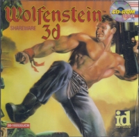 Wolfenstein 3D Shareware (CD-ROM version) Box Art