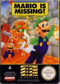 Mario Is Missing! Box Art