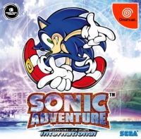 Sonic Adventure International Box Art