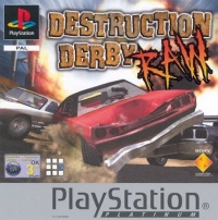 Destruction Derby Raw - Platinum Box Art