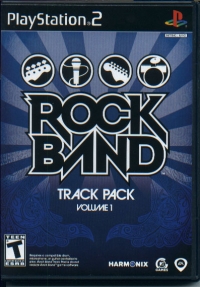 Rock Band Track Pack Volume 1 Box Art