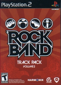 Rock Band Track Pack Volume 2 Box Art