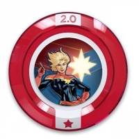 Marvel Team-Up: Capt. Marvel - Disney Infinity 2.0 Power Disc [NA] Box Art