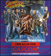 Street Fighter (disk) Box Art